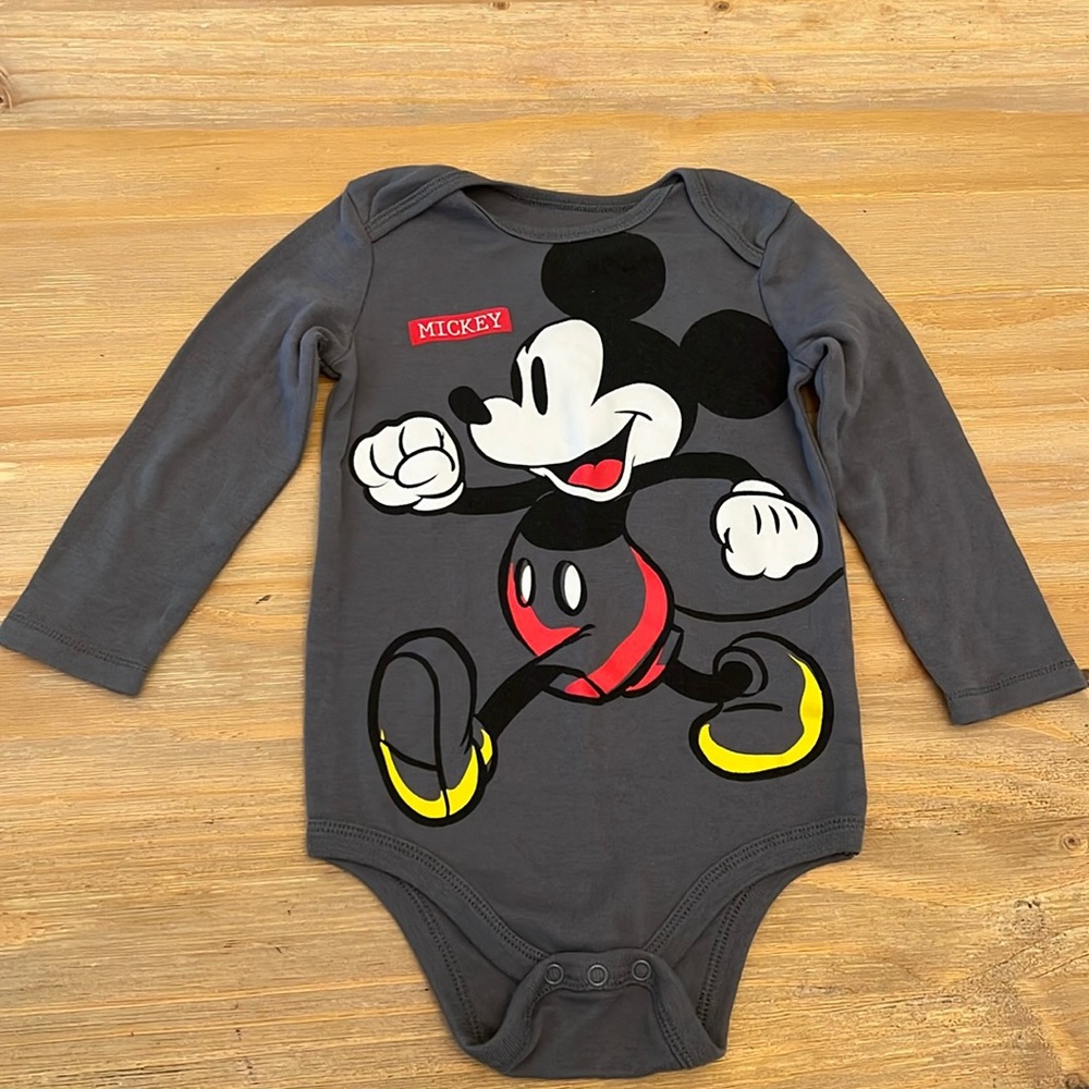 Baby Boy Mickey Mouse Onesie